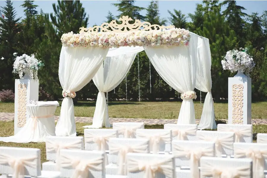 wedding canopy