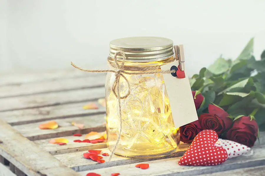 Honey Jars as wedding favors