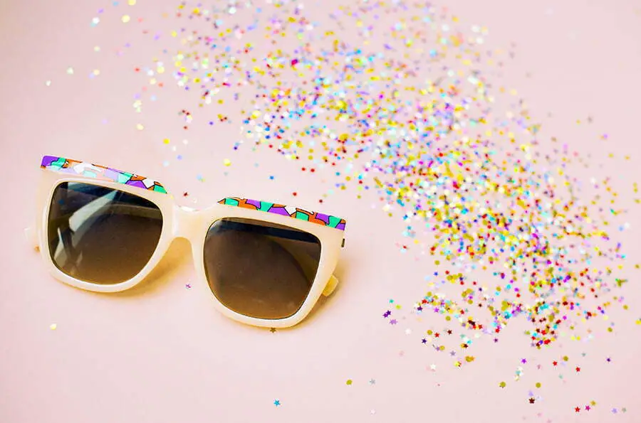 Personalized Sunglasses as wedding favor