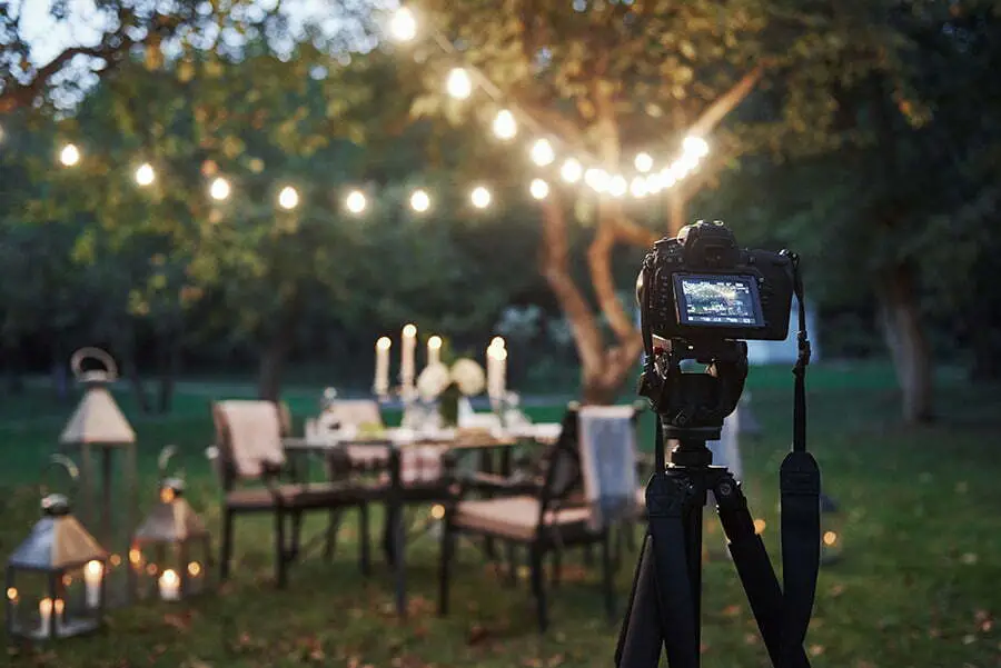 Wedding videographer equipments