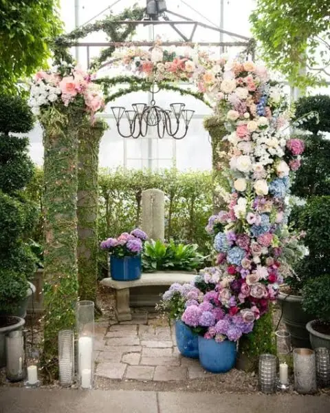 Greenhouse Wedding Decor Rustic Elegance greenhouse outdoor wedding decor