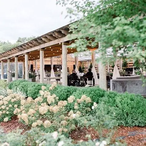 greenhouse outdoor wedding decor
