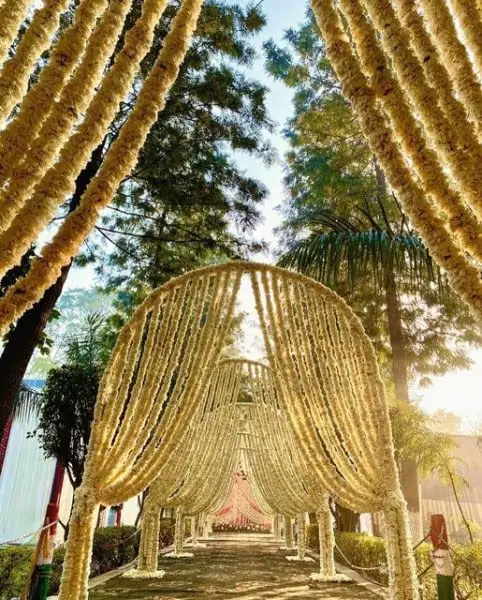 Vibrant And Intricate Outdoor Wedding Decor Inspiration modern outdoor wedding decor