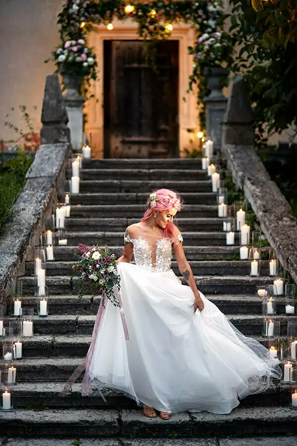 Fairytale-inspired wedding