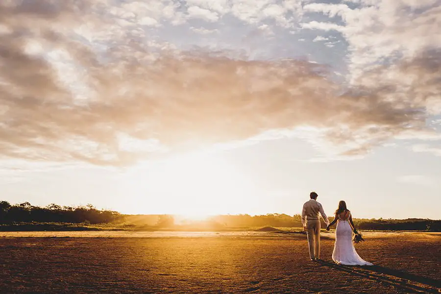 Sunset Vows wedding