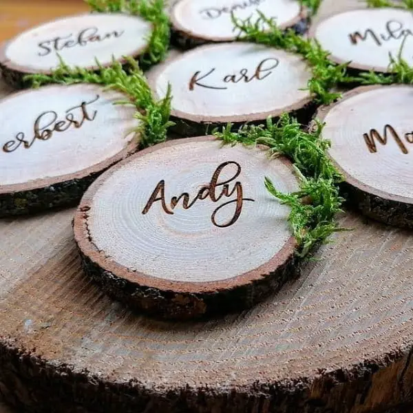 Rustic And Natural: A Forest Wedding Decor Inspiration natural outdoor wedding decoration