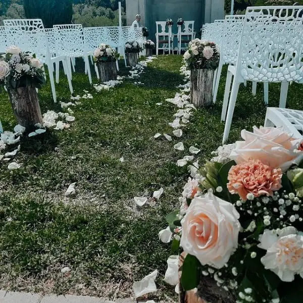 Exquisite Vintage Eco-friendly Outdoor Wedding Decor vintage outdoor wedding decor