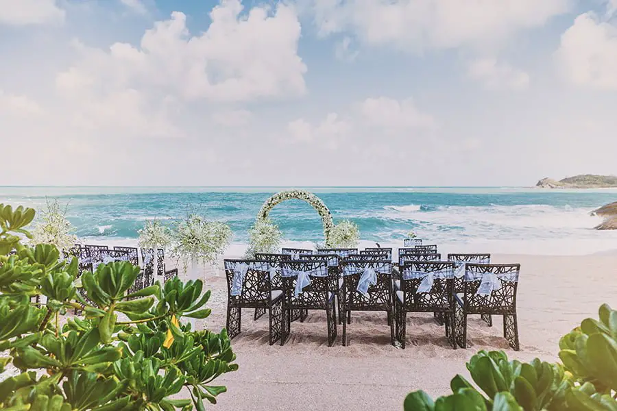 ocean wedding venue