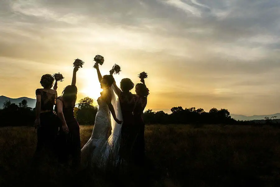 sunrise wedding