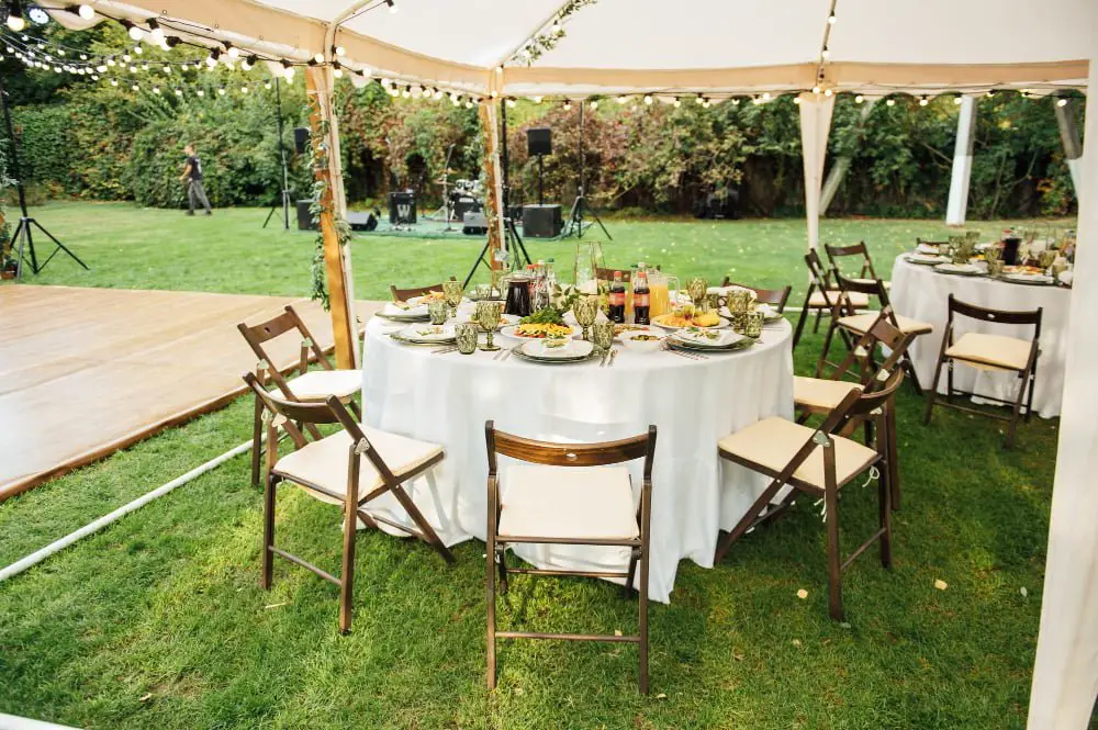 DIY outdoor wedding Canopy Ideas