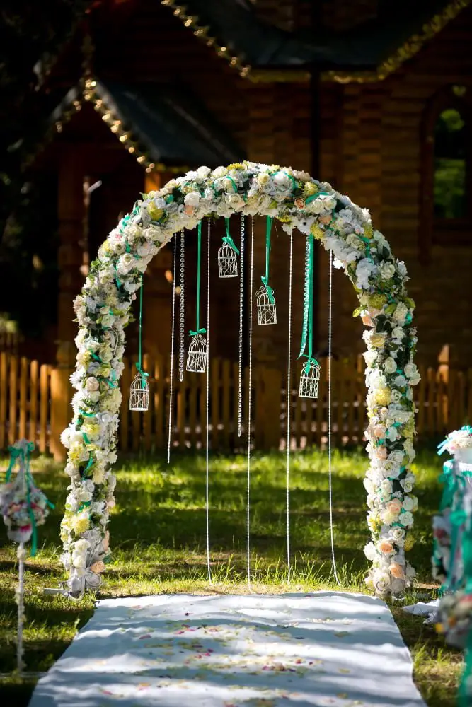 Festive Archway Entrance