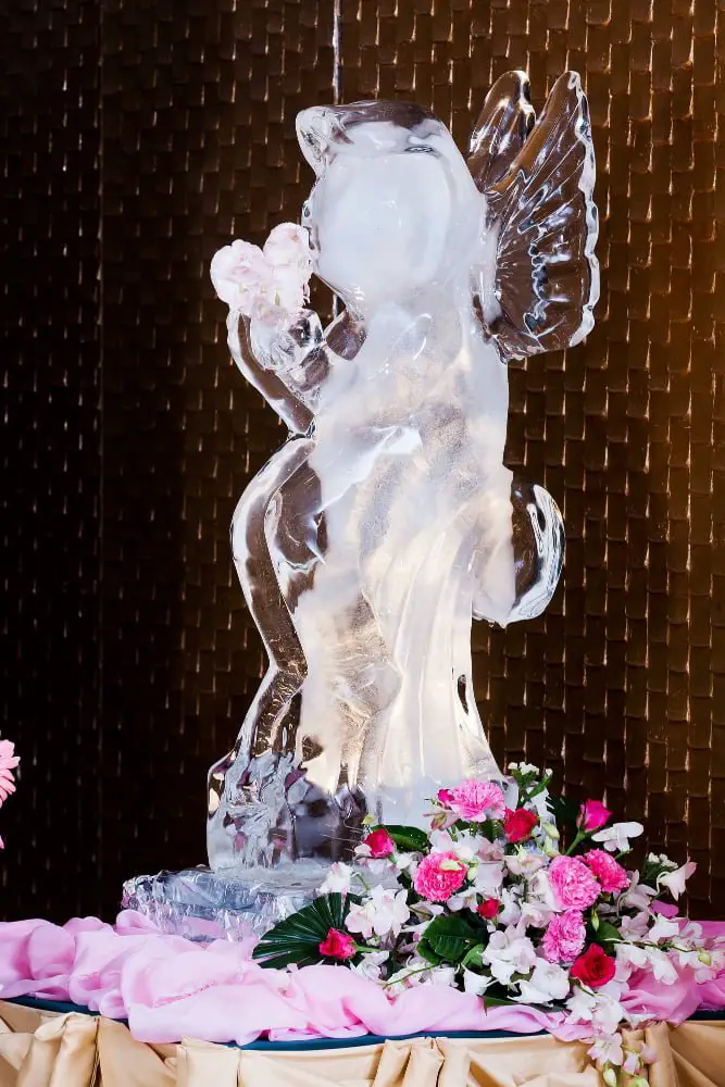 Ice Sculptures wedding decor