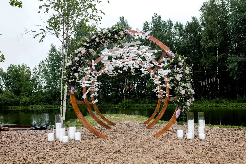 Rustic Wooden Arch