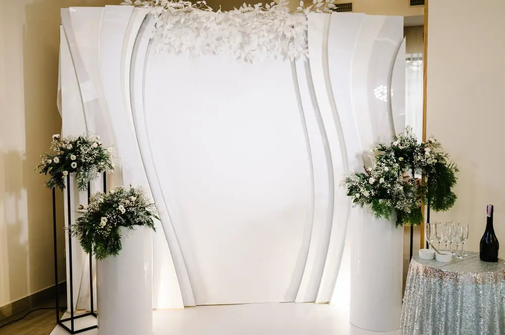 Winter Wonderland Photo Backdrop wedding