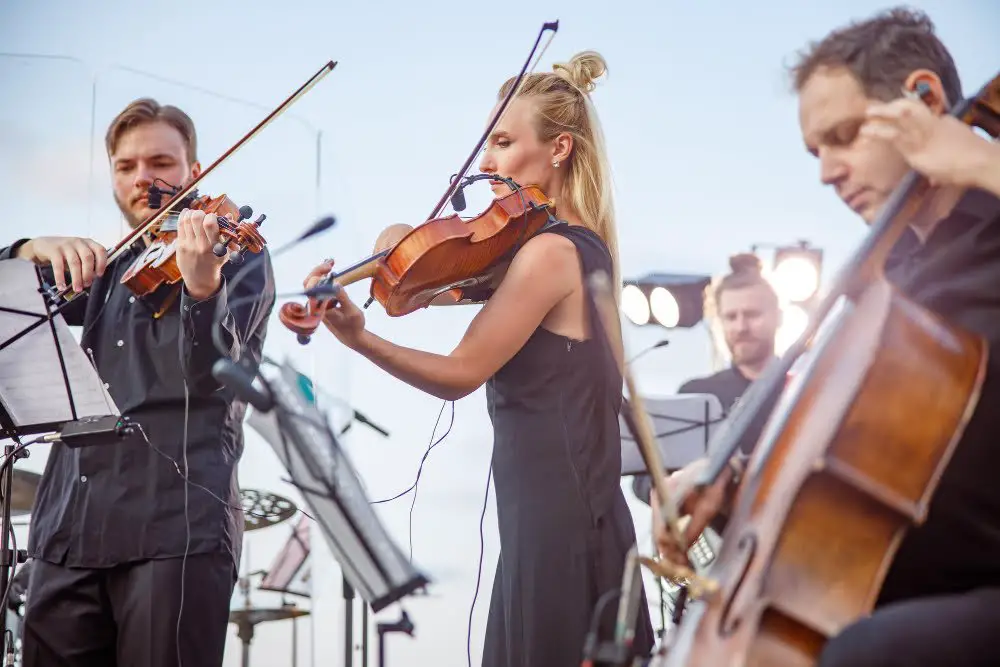 outdoor wedding music