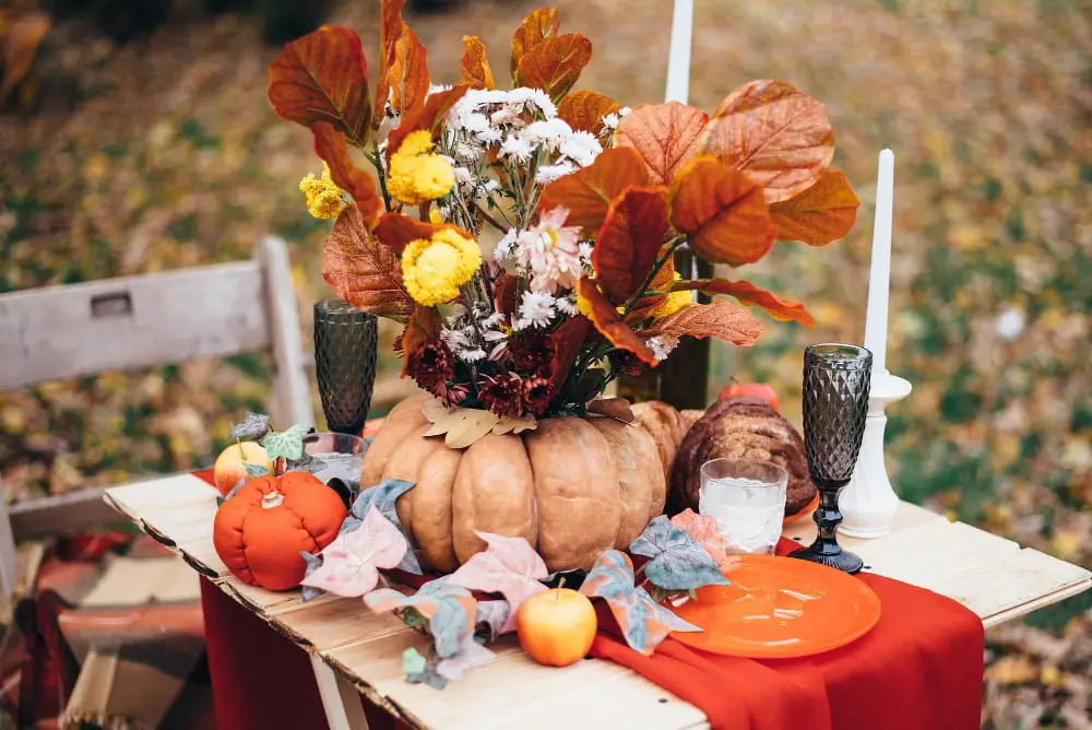 pumpkin centerpieces wedding