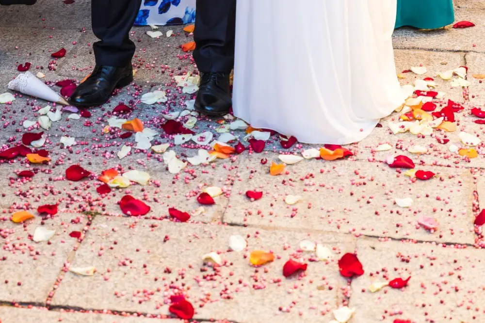 wedding Flower Petal Toss