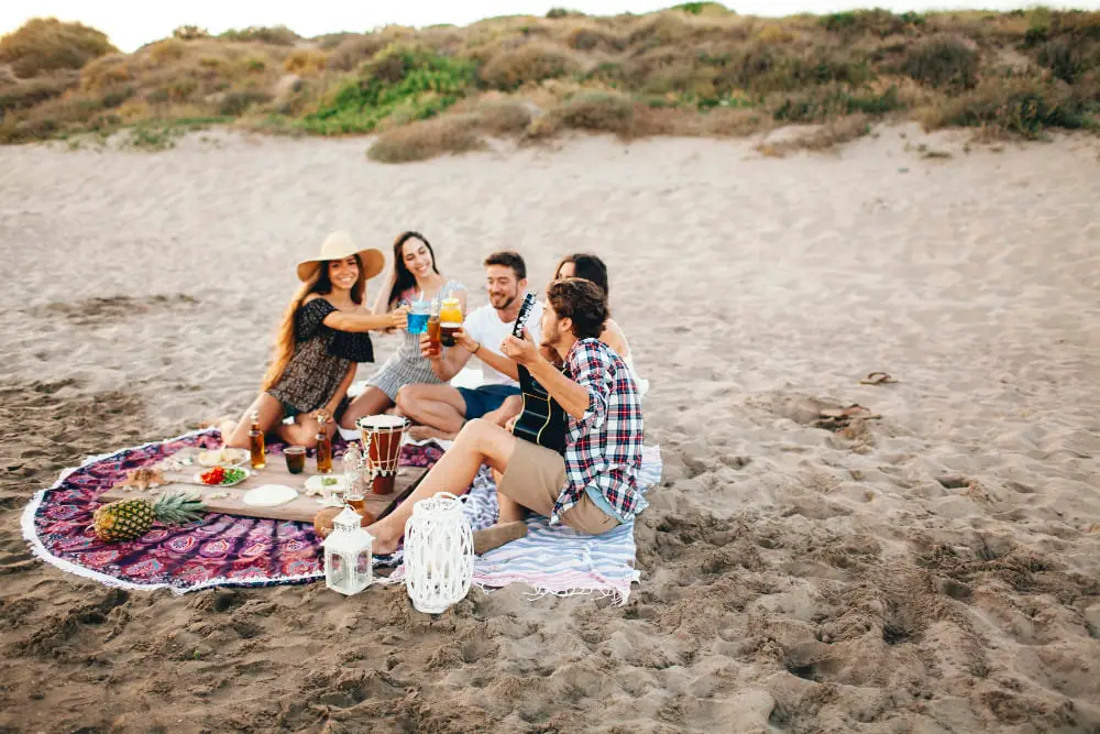 Beach Picnic pre wedding