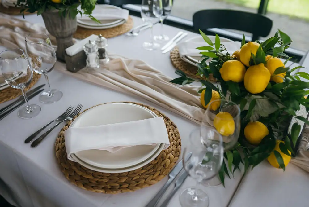 wedding Lemon Centerpieces