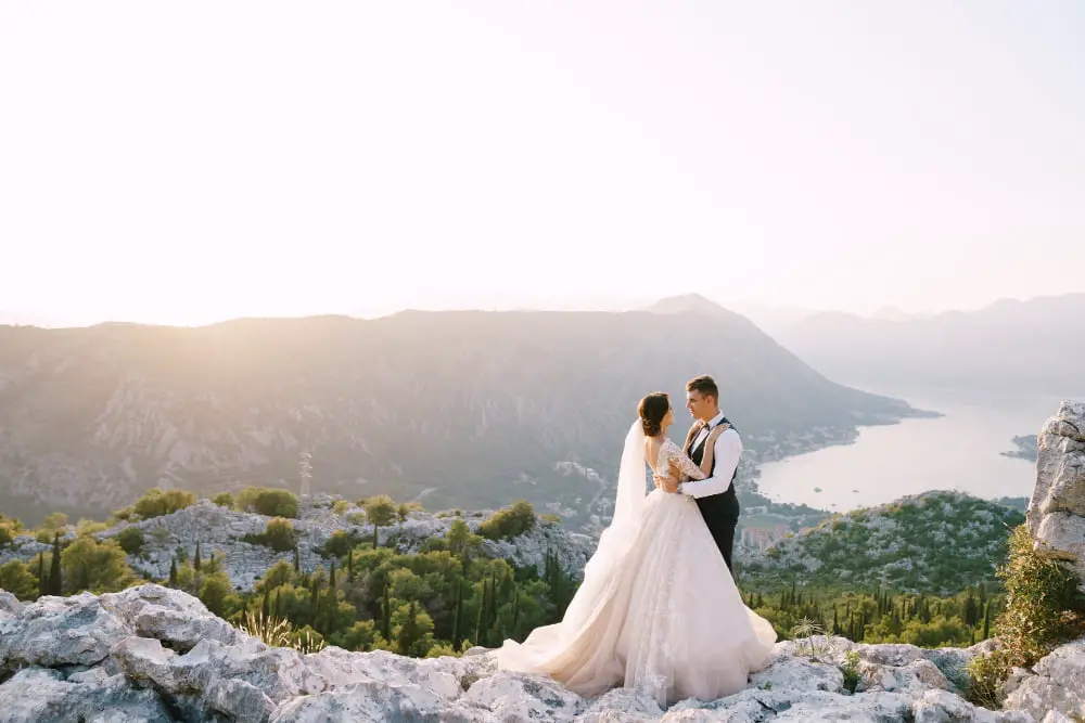 Mountain Wedding view