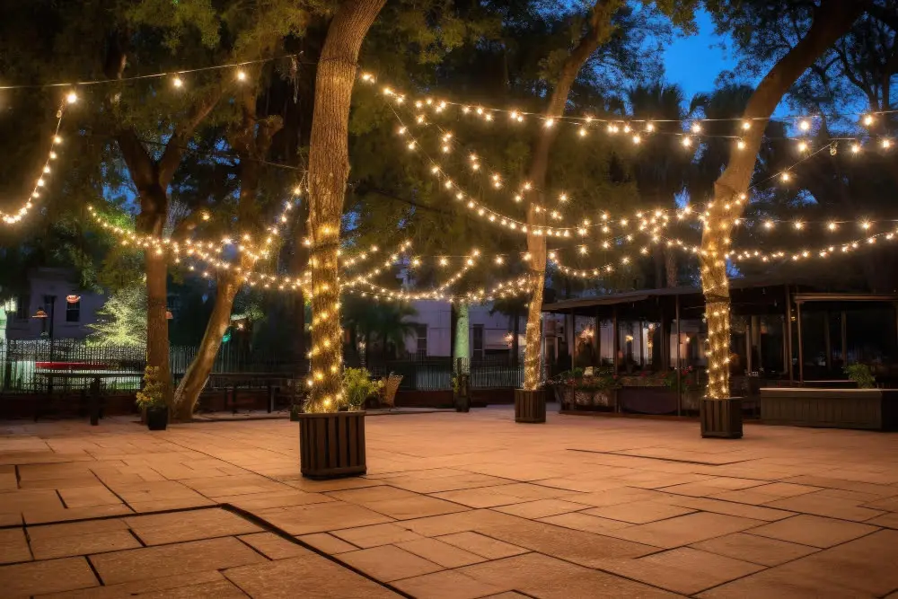 Outdoor Dance Floor wedding