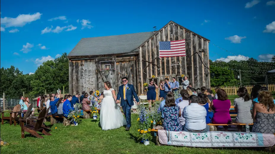 Bluebird Farm outdoor wedding venues in Connecticut