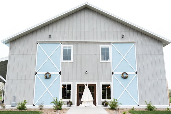 Blue Haven Barn and Gardens outdoor wedding venues in South Dakota