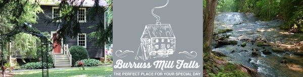 Burruss Mill Falls outdoor wedding venues in Georgia