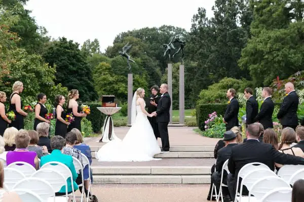 Missouri Botanical Garden outdoor wedding venues in Missouri