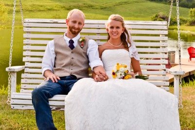 Cedar Pond Farms outdoor wedding venues in Tennessee