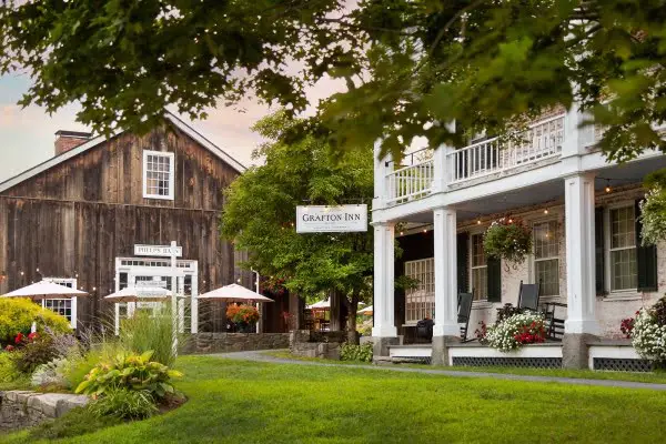 Grafton Inn Vermont outdoor wedding venues in Vermont
