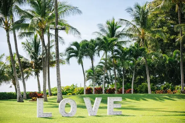 Ocean Garden Weddings outdoor wedding venues in Hawaii