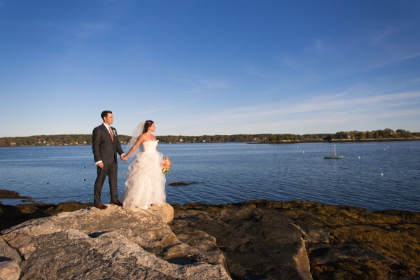 Linekin Bay Resort outdoor wedding venues in Maine