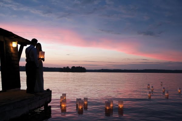 Stout's Island Lodge outdoor wedding venues in Wisconsin