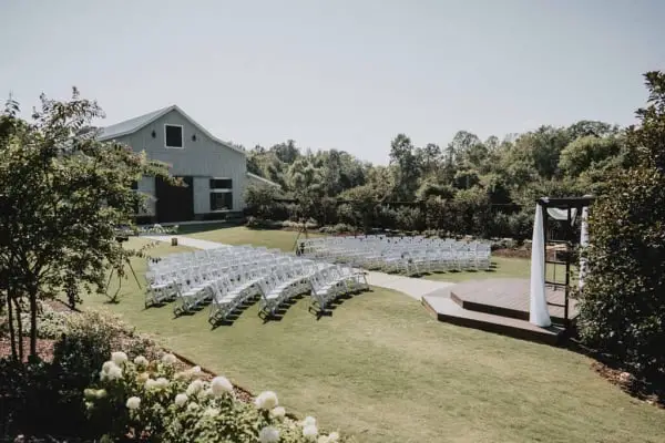Sweet Magnolia Estate outdoor wedding venues in North Carolina