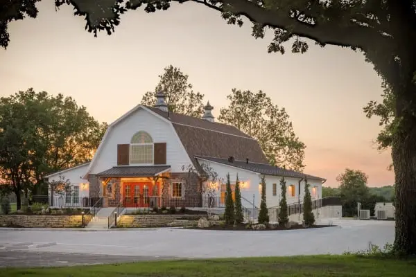 The Brownstone outdoor wedding venues in Kansas