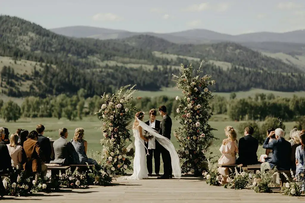 The Ranch at Rock Creek outdoor wedding venues in Montana