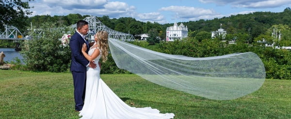 The Riverhouse at Goodspeed Station outdoor wedding venues in Connecticut