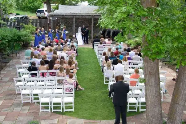 Ruby’s Garden outdoor wedding venues in South Dakota