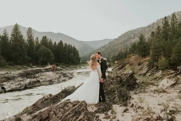 White Raven outdoor wedding venues in Montana