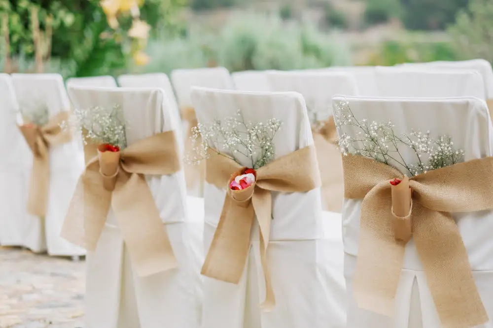 Rustic Burlap Aisle Runner