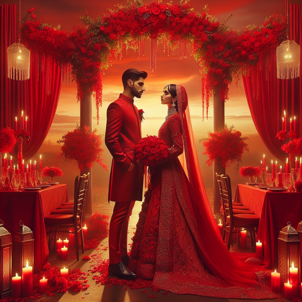 symbolism of red in weddings
