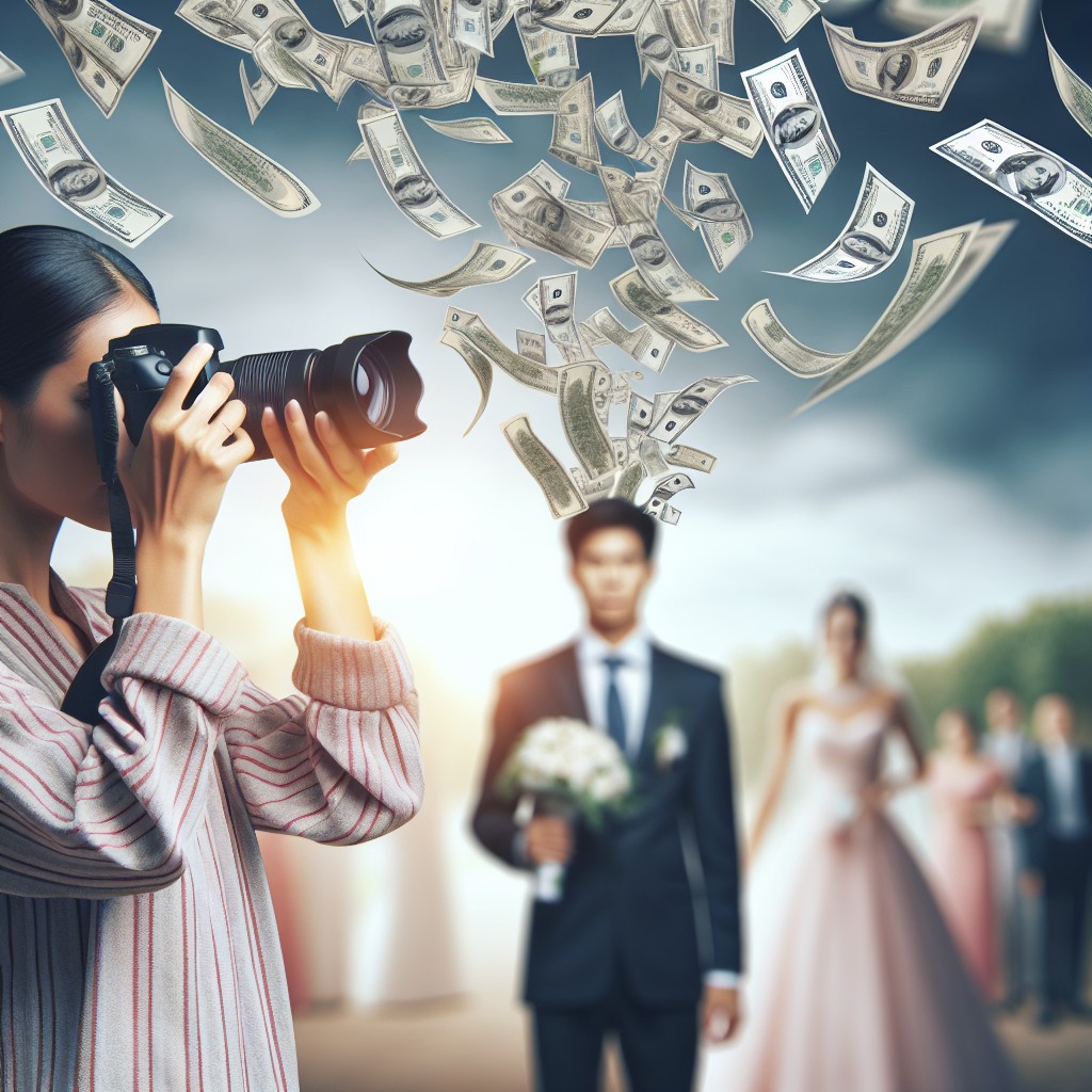 the average cost of a wedding photographer will drastically vary