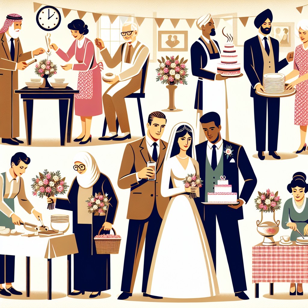 the traditional allocation of wedding costs