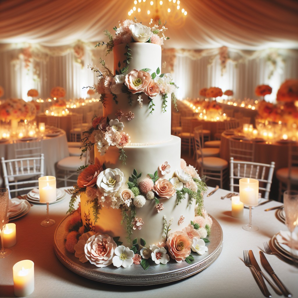 wedding cakes cost with subpoints concerning average cost per person cost for 100 to 150 guests and pricing by tiers