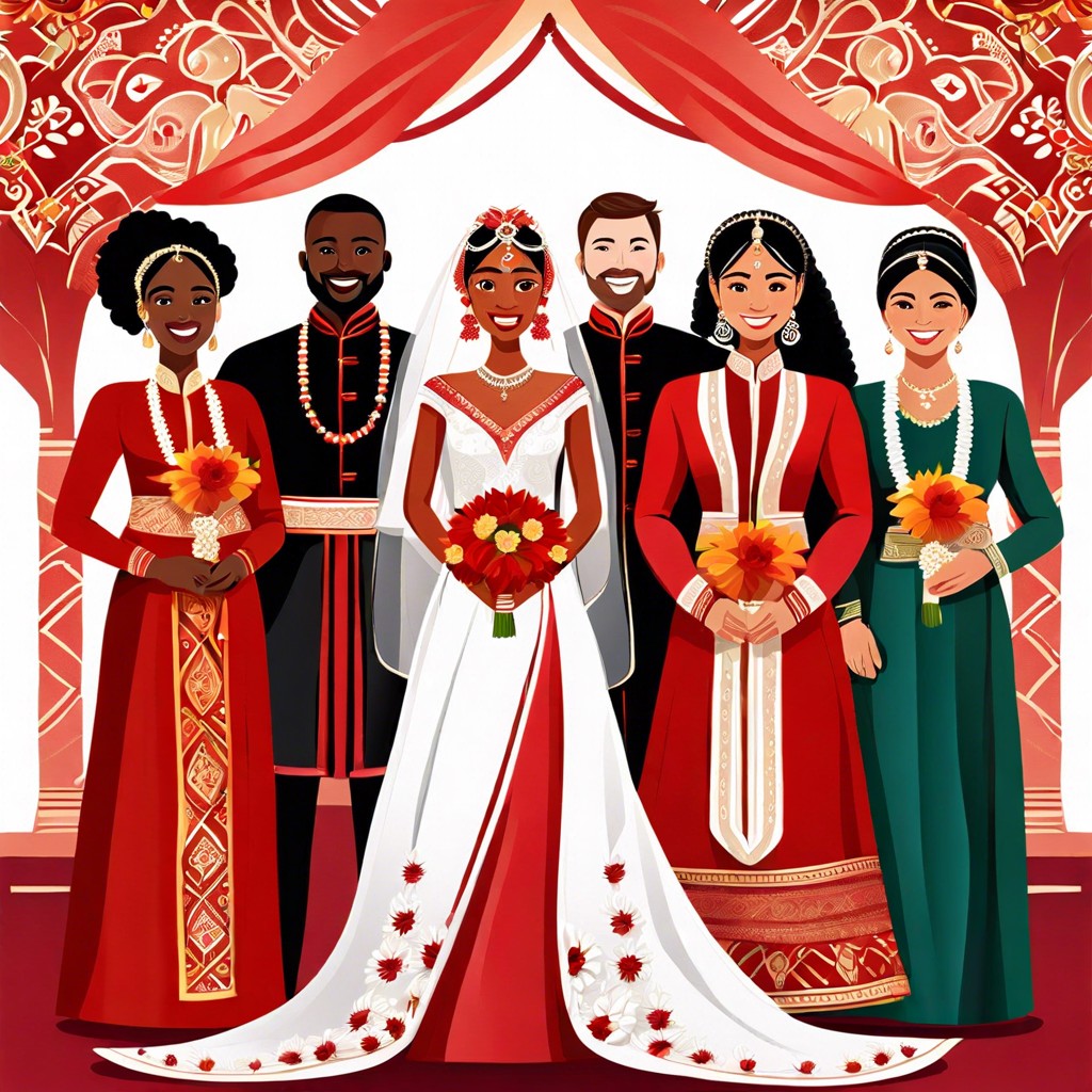 cultural significance of red in weddings