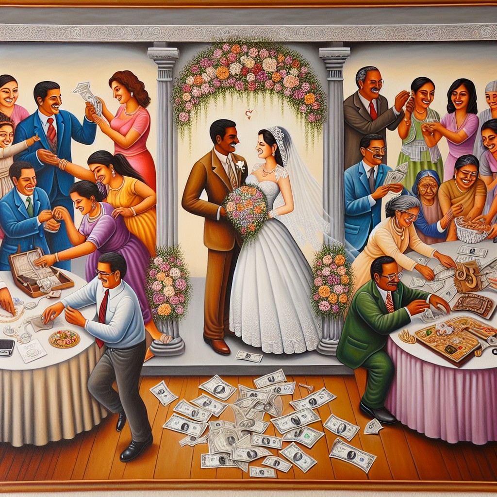expenses traditionally covered by the brides and grooms families