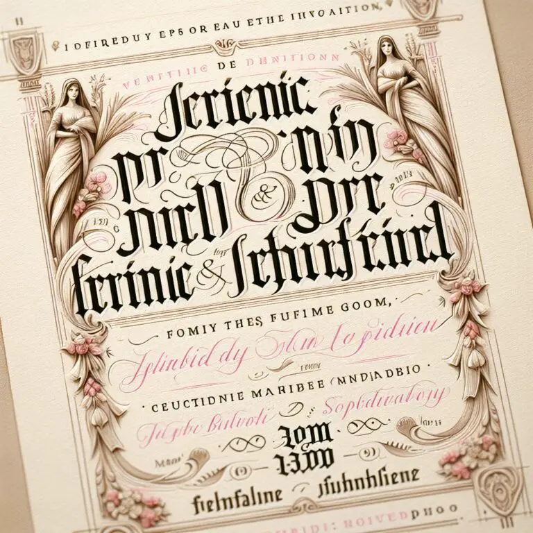 Whose Name Goes First on a Wedding Invitation Etiquette Explained