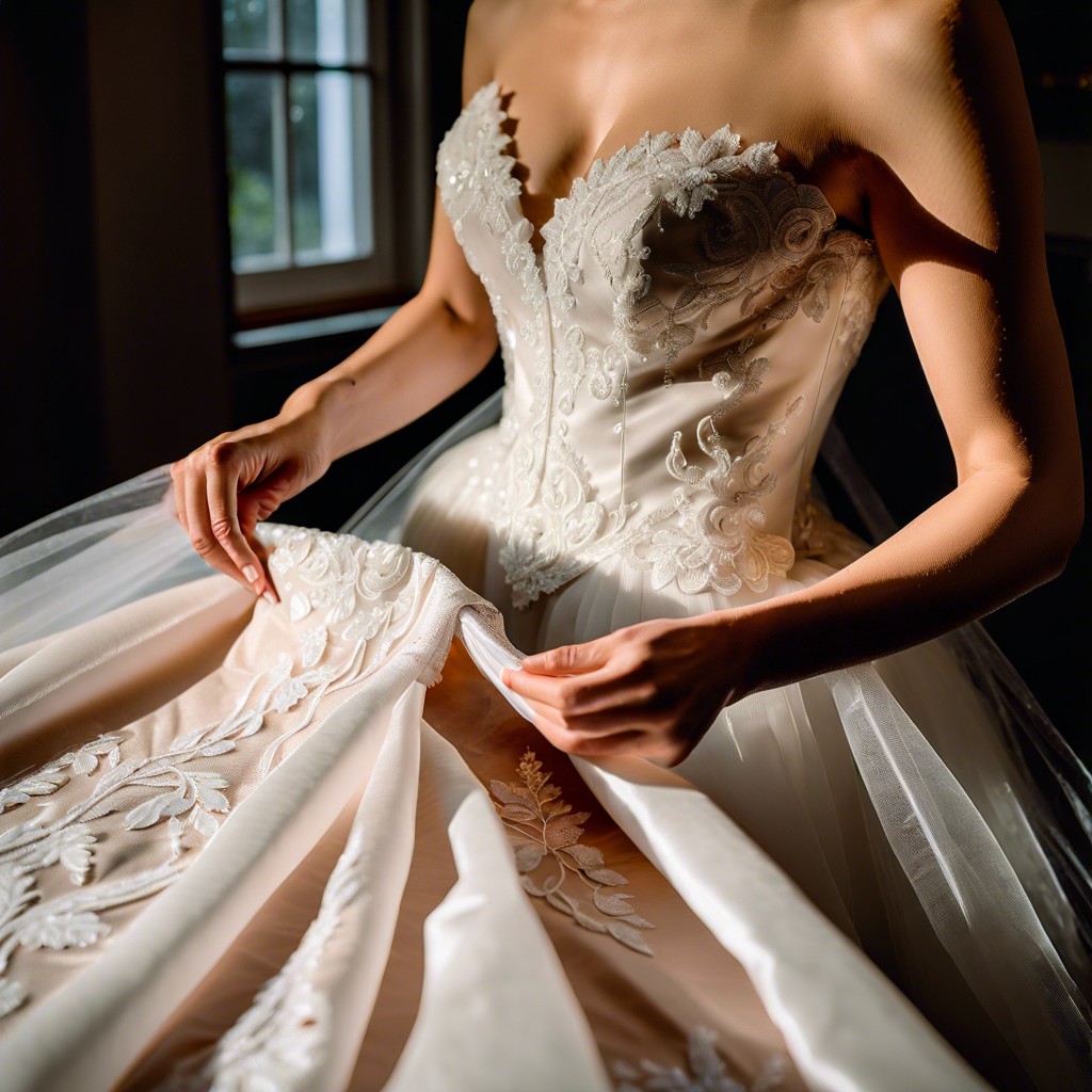 why wedding dress preservation is essential