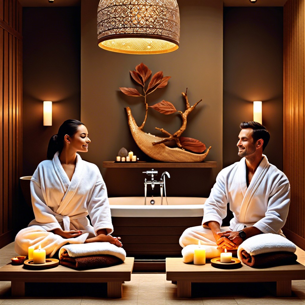 couples spa day treat them to a luxurious day at a spa with pampering services